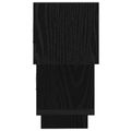 vidaXL Stenná polica Čierny dub 48 x 15 x 42 cm Kompozitné drevo
