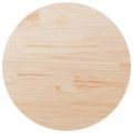 vidaXL Stolová doska okrúhla Ø80x3 cm masívna borovica