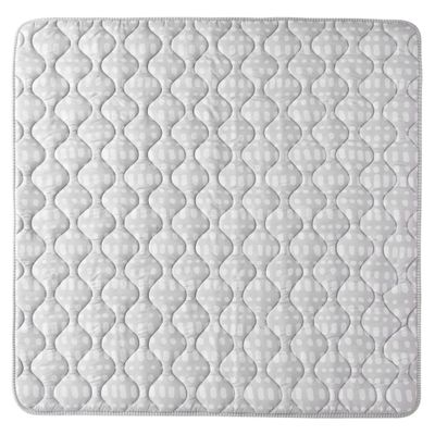 Hracia podložka prešívaná Hygge grey 1.27 x 1.27 m