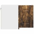 vidaXL Dvierka na umývačku Kalmar Dymová dub 57 x 57 x 40 cm