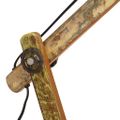 vidaXL Industriálna stropová lampa viacfarebná okrúhla 23x18x95 cm E27