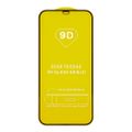 Tempered glass 9D for Honor X7a black frame