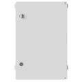 vidaXL Ovládacia skriňa Sivá 47 x 20 x 50 cm ABS plast