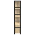 vidaXL Regál na knihy 80 x 30 x 155,5 cm Kompozitné drevo Sonoma dub
