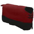 vidaXL Plášť pre kone Bordová a čierna 85 cm Polyester