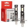 LED žiarovky hlavného svietenia Hybrid séria H1 6000K Canbus 60W AMIO-04112