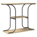 vidaXL Konzolový stôl Sonoma dub 101 x 35 x 80,5 cm Kompozitné drevo