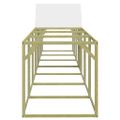 vidaXL Kurník 700x100x150 cm impregnovaná masívna borovica