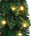 vidaXL Umelý predsvietený vianočný stromček s 45 LED 90 cm