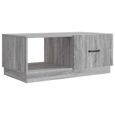 vidaXL Konferenčný stolík Sivá sonoma 90 x 50 x 37 cm Kompozitné drevo