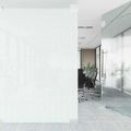 vidaXL Okenná fólia statická matná biela 60x2000 cm PVC