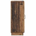 vidaXL Servírovacia skriňa Staré drevo 33 x 34,5 x 87 cm