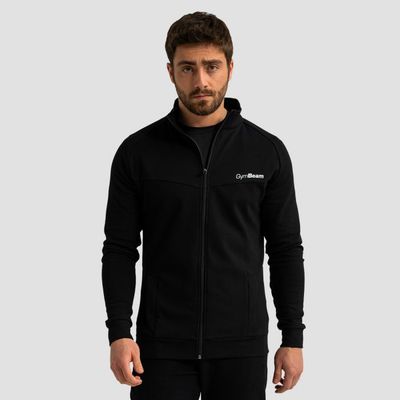 Mikina so zipsom Limitless Black - GymBeam, veľkosť XXL, veľkosť oblečenia XXL