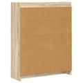 vidaXL Knižnica Dub sonoma 87,5 x 30 x 111 cm Kompozitné drevo