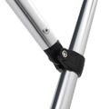 vidaXL Strieška Bimini so 4 oblúkmi, antracitová 243x196x137 cm