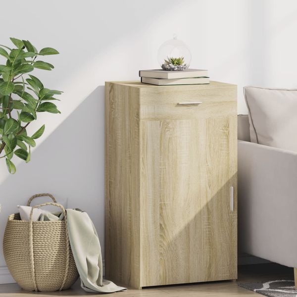 vidaXL Komoda dub sonoma 50x42,5x93 cm spracované drevo
