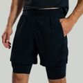 Šortky 2v1 ULTRA Black - STRIX