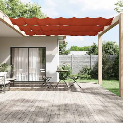 vidaXL Vertikálna markíza terakotová 60x1000 cm oxfordská látka