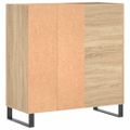 vidaXL Skrinka na platne dub sonoma 84,5x38x48 cm kompozitné drevo