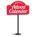 Magnetická stavebnica microMAGS Adventný kalendár 34 dielov