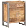 vidaXL Komoda 60x35x72 cm surové mangovníkové drevo