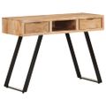 vidaXL Stolík 107x45x79 cm akáciový masív s prirodzenými hranami