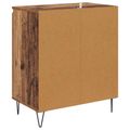 vidaXL Servírovacia skriňa Staré drevo 60 x 35 x 70 cm