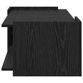 vidaXL Konferenčný stolík Čierny dub 90 x 50 x 33 cm Kompozitné drevo