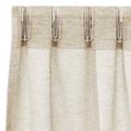 vidaXL Voile záclona 2 ks Piesková 260 x 140 cm Polyester