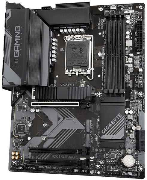 GIGABYTE B760 GAMING X AX/LGA 1700/ATX Základní deska, Intel B760, LGA1700, 4x DDR5 DIMM (max. 128GB), 3x M.2, Wi-Fi, HDMI, DisplayPort, USB typ C, ATX
