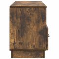 vidaXL TV skrinka Dymový dub 102 x 34,5 x 47 cm Kompozitné drevo