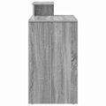 vidaXL Stôl Sivý Sonoma 120,5 x 44 x 88,5 cm Kompozitné drevo