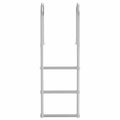 vidaXL Veľmi jednoduchý 3-stupňový rebrík na mólo 45 x 11,5 x 134 cm
