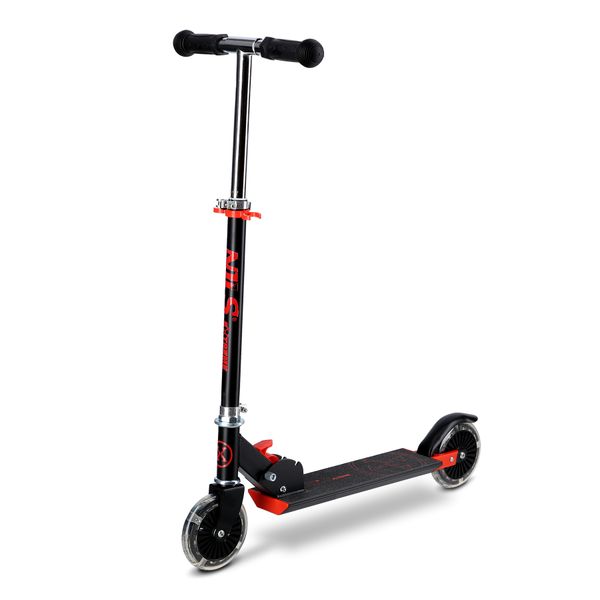 Kolobežka NILS Extreme HD120L čierna-červená