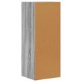 vidaXL Servírovacia skriňa ELST Sivý Sonoma 40 x 35 x 100,5 cm