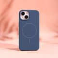 Silicone Thin Mag case for iPhone 17 6,3" / 18 6,3" dark blue