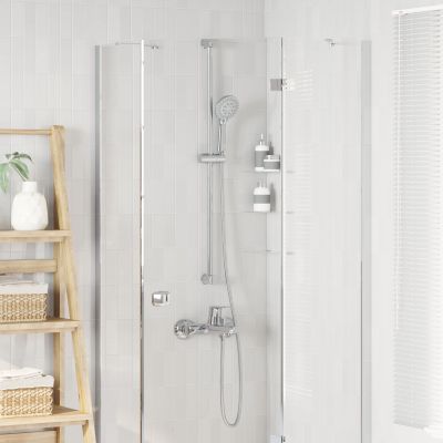 vidaXL Súprava sprchovej hlavice Chróm 150 cm Nehrdzavejúca oceľ