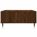 vidaXL Konferenčný stolík hnedý dub 60x60x30 cm kompozitné drevo