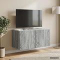 vidaXL Nástenná TV skrinka 59,5 x 31 x 30 cm Sivá sonoma