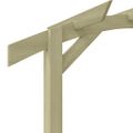 vidaXL Záhradná pergola, impregnovaná borovica 180x210x40 cm