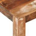 vidaXL Konferenčný stolík 55x55x35 cm masívne recyklované drevo
