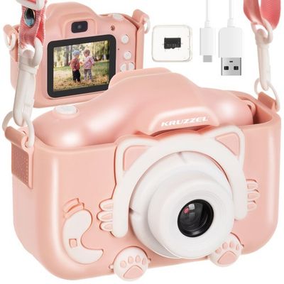 Digitálny fotoaparát Kruzzel AC22296 ružový
