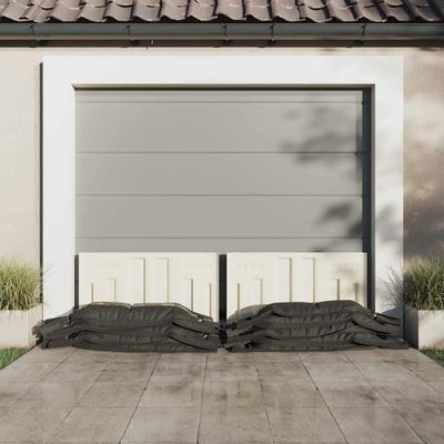 vidaXL Vrecia na piesok 25 ks tmavo zelené 103x25 cm HDPE