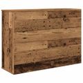 vidaXL Komoda staré drevo 90x29,5x65 cm kompozitné drevo