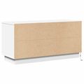 vidaXL TV skrinka 100 x 38 x 49 cm Biela Kompozitné drevo