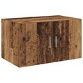 vidaXL Úložný kabinet so policami Staré drevo 70 x 42,5 x 225 cm