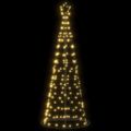 vidaXL LED vianočný stromček 200 LED teplá biela 180 cm