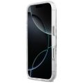 Obal Guess Metal Outline MagSafe pre iPhone 17 Pro strieborný