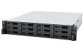 Synology RS2423RP+ Rack Station Sítové úložiště NAS, 12× 2,5"/3,5" SATA III, quad-core 3,35GHz, 8GB DDR4, 2× GbE LAN, 1× 10GbE LAN, 2× USB 3.2 Gen1, 1× PCIe, 2U