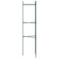 vidaXL Mriežky na paradajky 4 ks 116 cm oceľ a PP